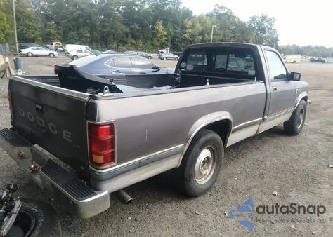 1989 Dodge Dakota from USA, damaged, VIN 1B7GL26X9KS046486